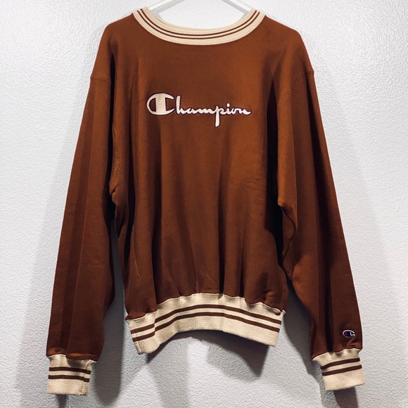 Champion Other - Vintage Champion Brown Crewneck